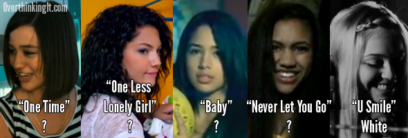 Bieber's Girl In 'One Time' Music Video 'Memba Her?!